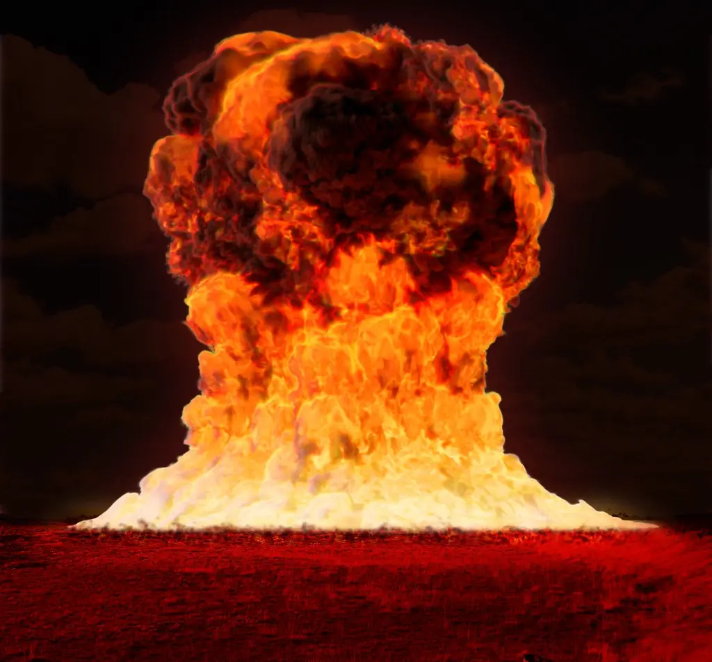 Image depicting explosion.